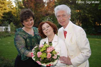 Elzbieta Sobotka, Sonja Ziemann und Rolf Kuhsiek. Foto: Sigi Mller